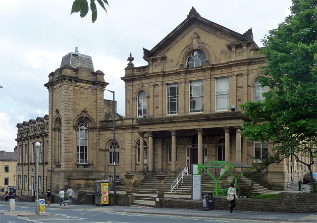 Grove Library, Great Horton Road,... © Stephen Richards cc-by-sa/2.0 ...