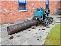 Victorian Stonebreaker outside Portland Basin Museum