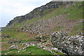 NM4987 : Screes and Cliffs by Anne Burgess