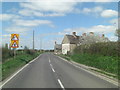 A417 approaches junction with Snowswick Lane