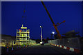 SD4764 : Bridge construction over Slyne Road (A6) by Ian Taylor