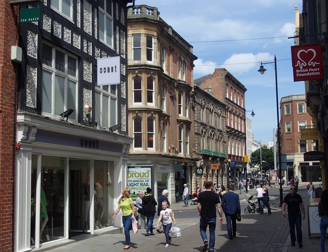 Bridlesmith Gate, Nottingham © Andrew Hill cc-by-sa/2.0 :: Geograph ...