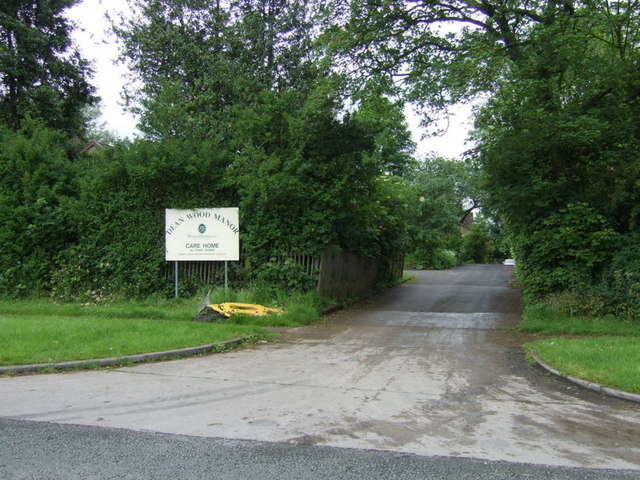 Entrance to care home