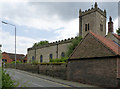 Blidworth Church from Ricket Lane