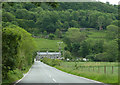 Tan-lan cottages from the A4085