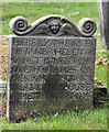 A gravestone in St Mary?s Kirkyard, Banff