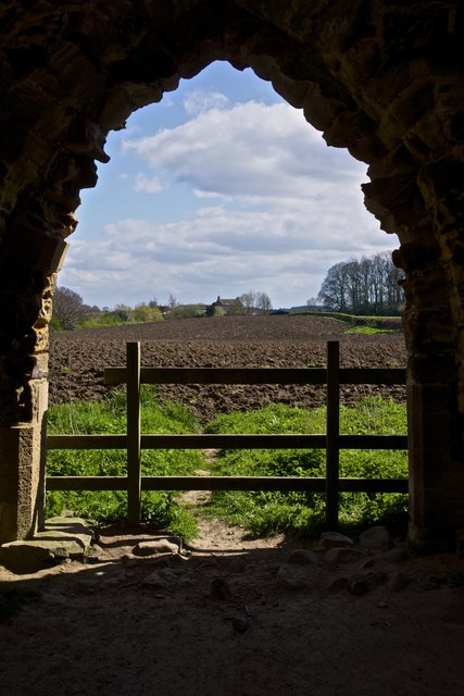 Doorway, Mowbray Castle, Hackfall Woods