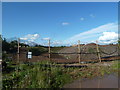 Landfill site in former clay pit