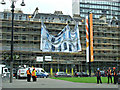 Scaffolding on the Millennium Hotel