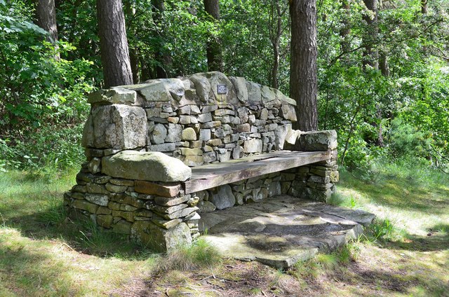 Memorial seat, Philiphaugh