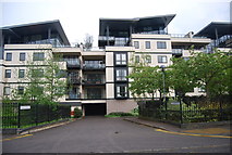 TL4659 : Riverside flats by N Chadwick