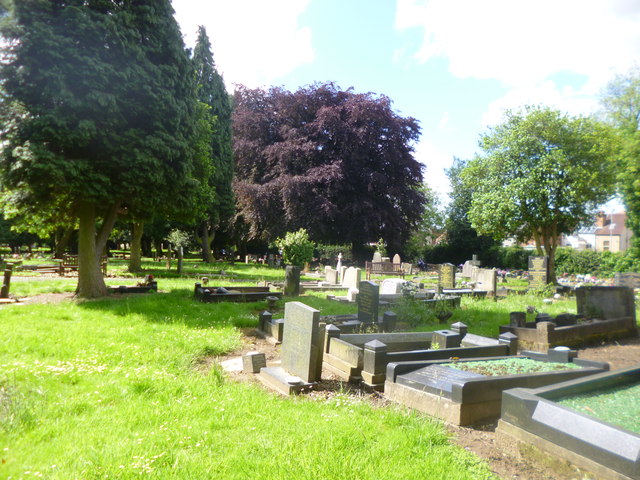 Bedworth Cemetery © Mike Faherty cc-by-sa/2.0 :: Geograph Britain and ...