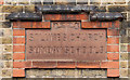 St Luke, Greenleaf Road, Walthamstow - School plaque