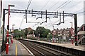 Along platform 1, Runcorn railway station