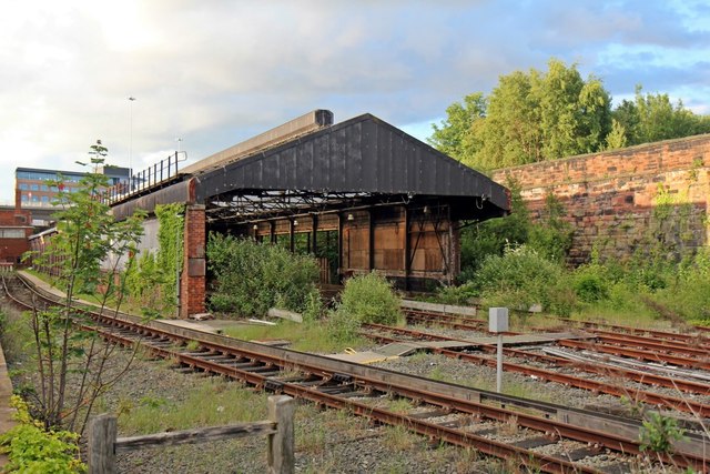 Disused depot, Birkenhead Central railway station