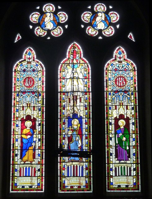 Great Kimble - St Nicholas - "East" window in chancel