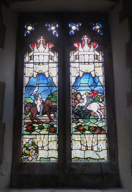 Great Kimble - St Nicholas - Stained glass window