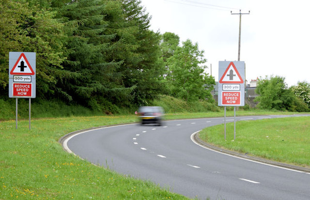 "Crossroads" signs, Newtownards