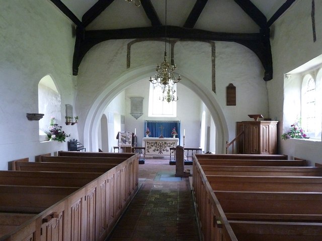 Chearsley - St Nicholas - Nave, arch and chancel