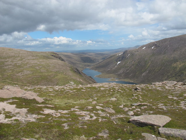 Loch A'an from Above Allt Coire Raibeirt