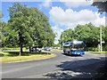 Roundabout on Euxton Lane