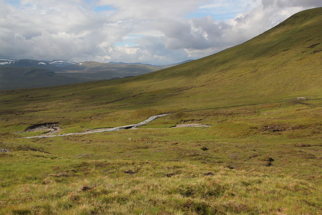 New temporary bridge for the Allt Yairack