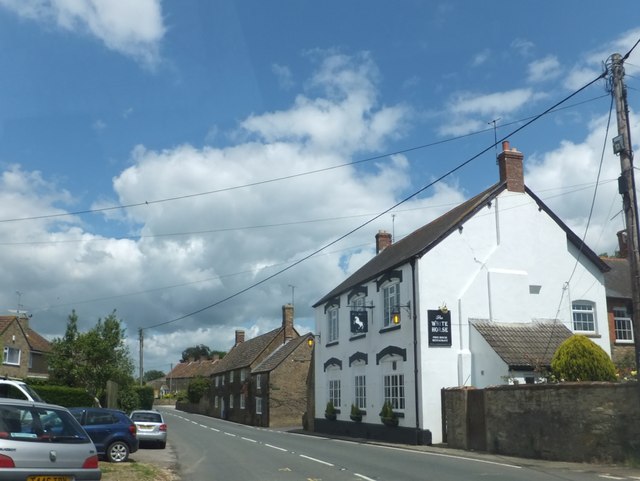 The White Horse inn, Haselbury Plunkett © David Smith :: Geograph ...