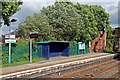 Wrexham-bound platform, Gwersyllt railway station