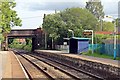 Towards Hope Street bridge, Gwersyllt railway station