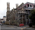 George Street side of a former chapel, Swansea