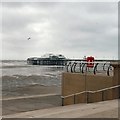 SD3036 : North Pier and a receding tide by Gerald England