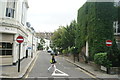 View up Clareville Street from Gloucester Road