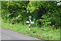 Road sign, Littleworth Lane