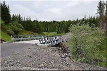 NM9518 : Bridge over Abhainn Fionain by Patrick Mackie