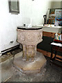 TM3973 : Font of St. Andrew's Church by Geographer