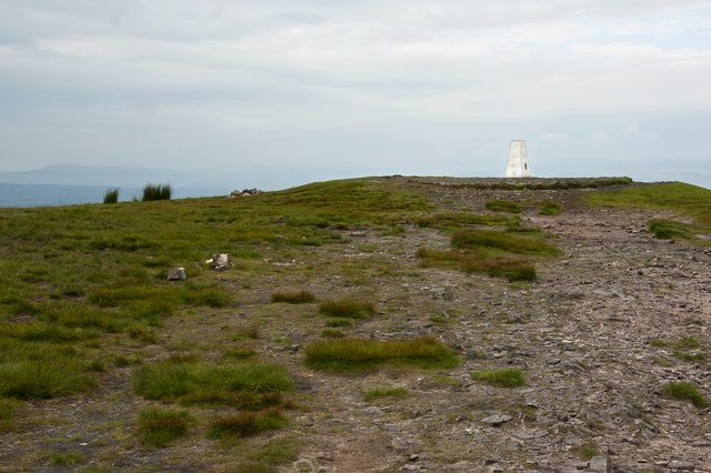 The Trig Point on Pendle Hill