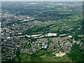 Stalybridge from the air