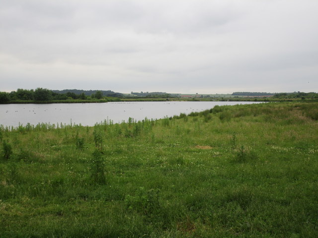 Former sand and gravel pit