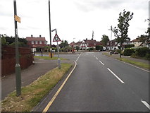 TQ2263 : Junctions on Briarwood Road, Stoneleigh by David Howard
