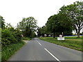 TM0157 : Entering Great Finborough on the B1115 Finborough Road by Geographer