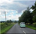 The B5103 outside Admaston