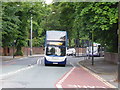 Bus in the Wilmslow Road