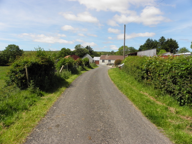 Tullycar Road, Mullyfabeg © Kenneth Allen :: Geograph Ireland