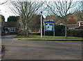 Village school entrance, Dymock