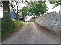 Track to Knapp Lane Farmhouse