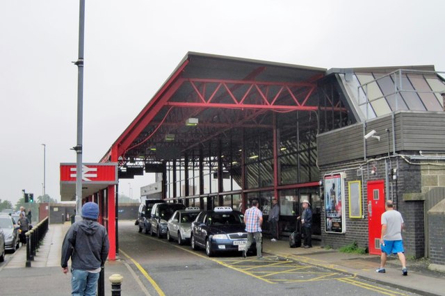 Crewe station entrance