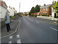 The A372 heading west in Westonzoyland