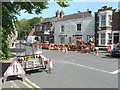 Roadworks in Charlton Green