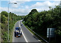 ENE along the Heads of the Valleys Road, Cefn-coed-y-cymmer