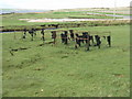 NR2969 : Sea weed drying racks by M J Richardson